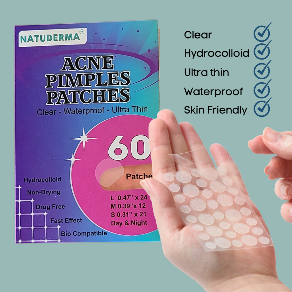 Hydrocolloid pimples patches,  pimple pacthes for face , acne treatment, acne patches for face , acne patches , pimple patch , hydrocolloid patch ,pimple sticker , water proof, ultrathin.