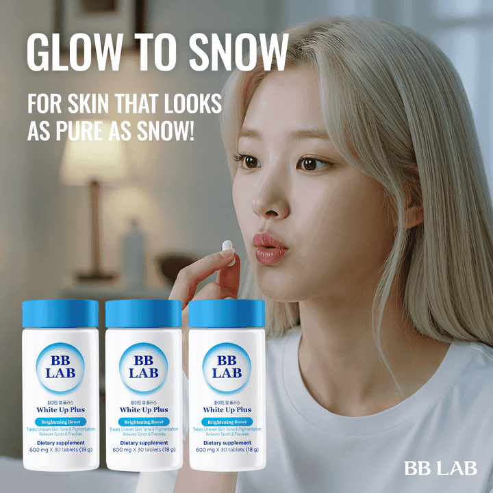Korean skincare, Vitamin C, Glutathione and L-cysteine dietary supplement, Bunddle Sale by BB Lab at dermishop