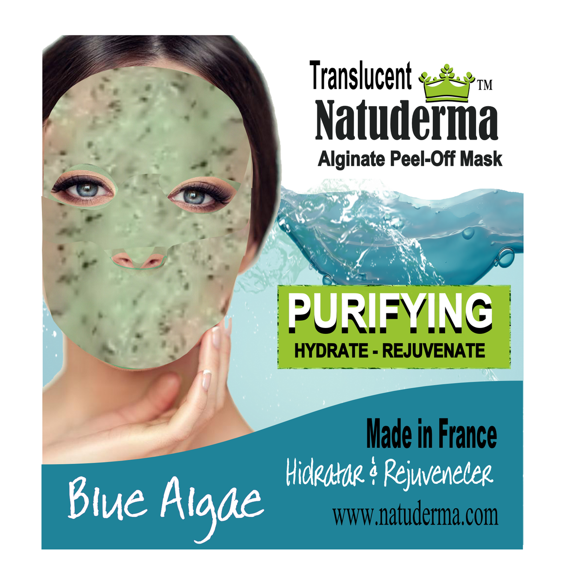 SmoRodina Pearl Alginate Face Mask with Sea Pearl Powder, 3