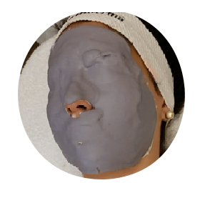 Jelly Masks - Natuderma Peel Off Face Mask, Restorative  Sensitive, Violet, French, Box of 4