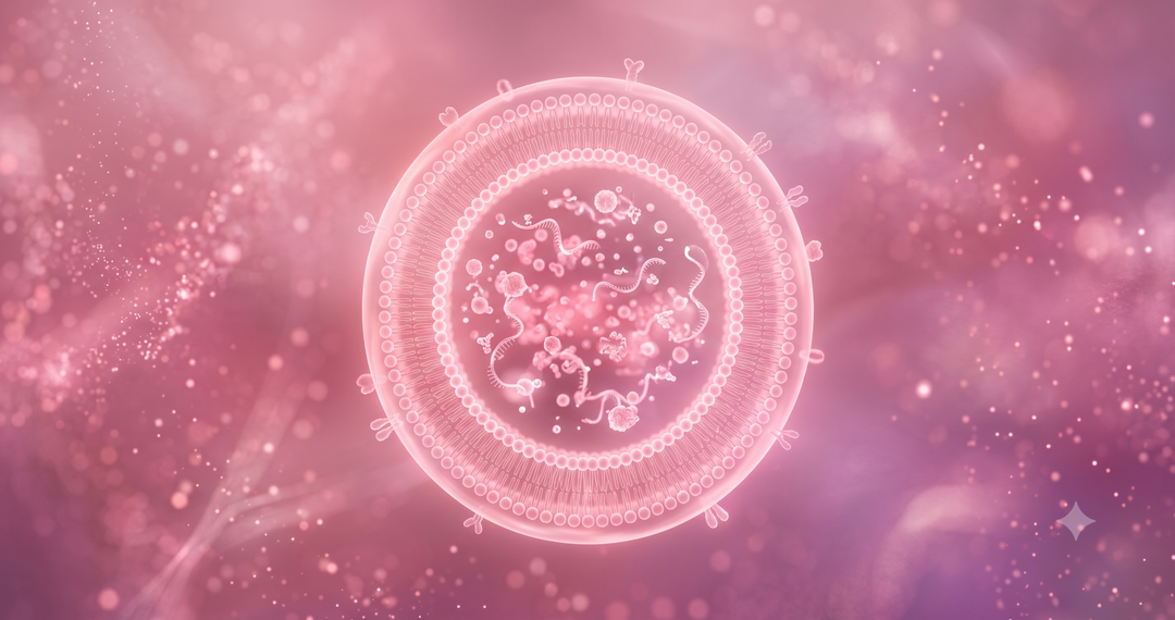 What are exosomes in skincare — Natuderma plant-derived exosome serum with botanical ingredients
