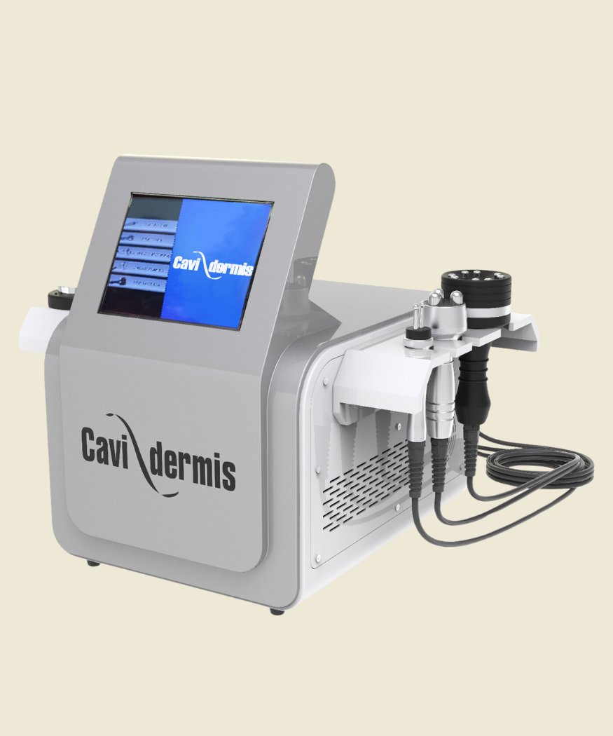 Professional cavitation machines, Radio Frequency machines for faces and body, high quality spa equipment.