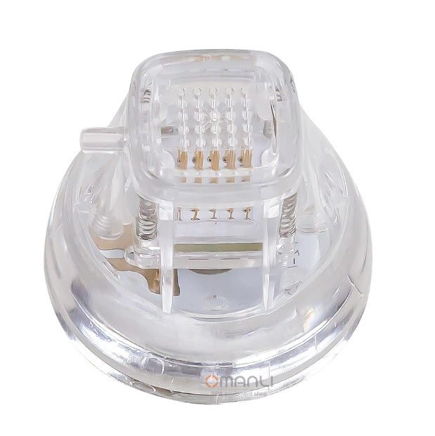 Cartridge for RF Microneedling Machine, 25 Pins Insulated Gold Microneedling Head