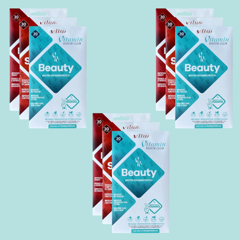 The Women Bundle Wellness - Collagen Biotin Energy Vitamin Patches