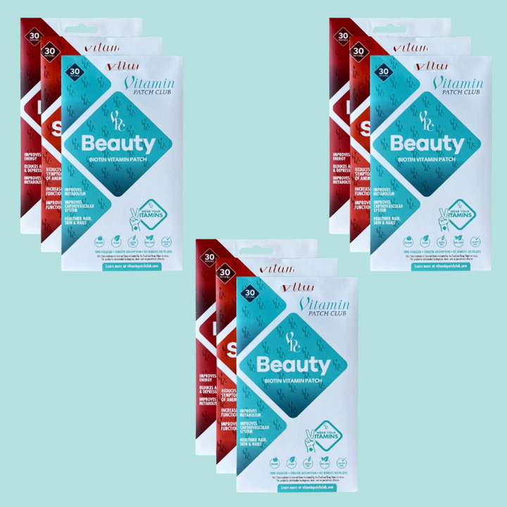 The Women Bundle Wellness - Collagen Biotin Energy Vitamin Patches