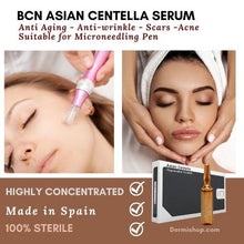 Asian Centella Serum, Institute BCN mesotherapy Serum, Stretch Marks, Anticellulite, Antiaging Microneedling Pen Meso Serum, made in Spain.
