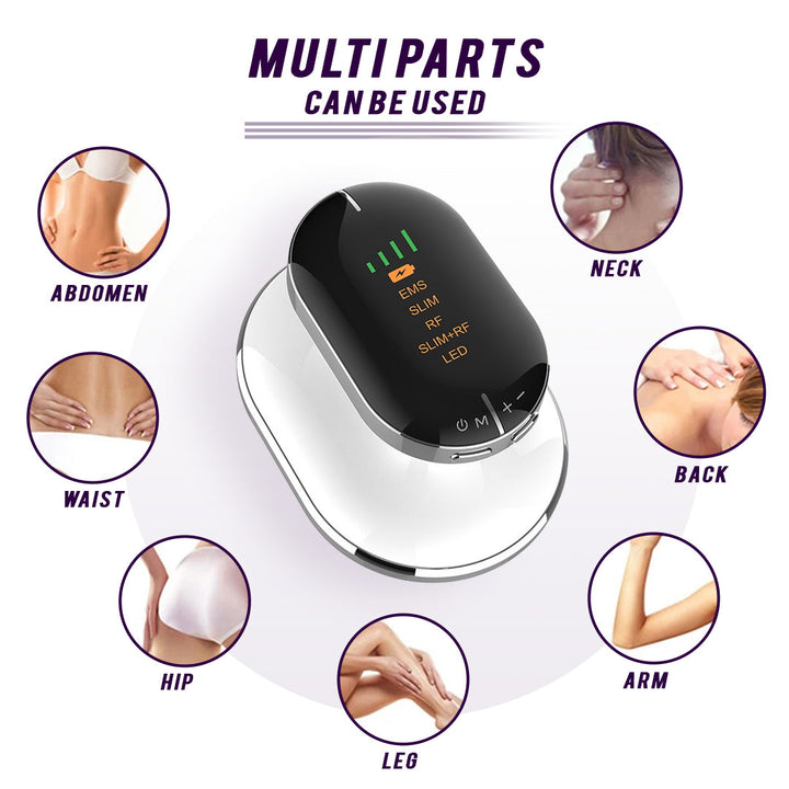 Electric massager body sculpting handheld  for different body areas on a white background