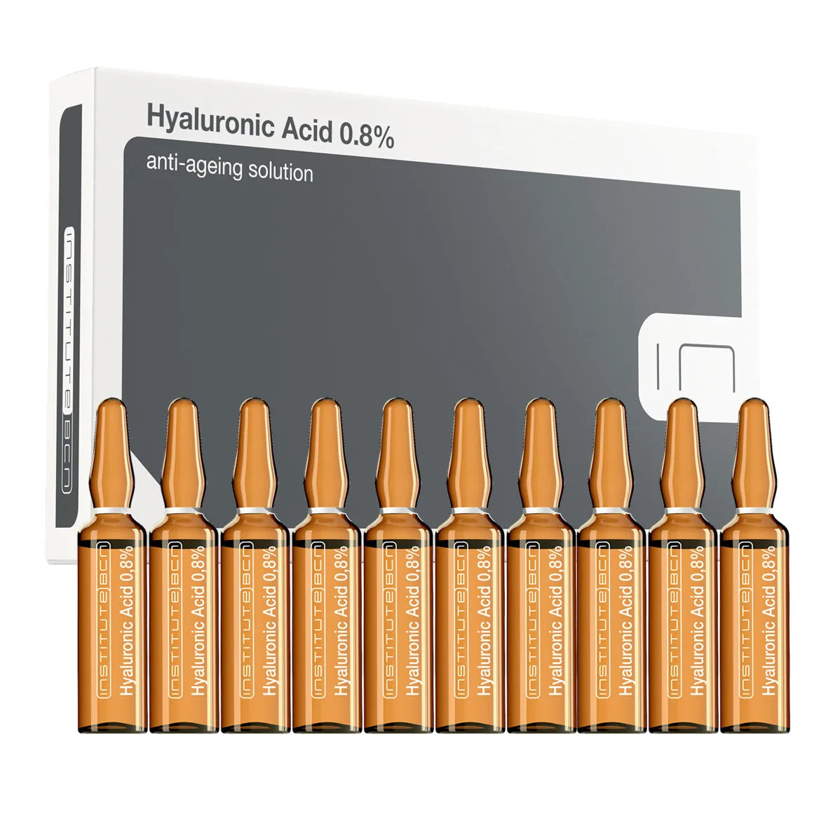 Hyaluronic Acid 0.8% Institute BCN Mesotherapy Serum,  Procell Therapies Serum. Box 10 x 2ml 