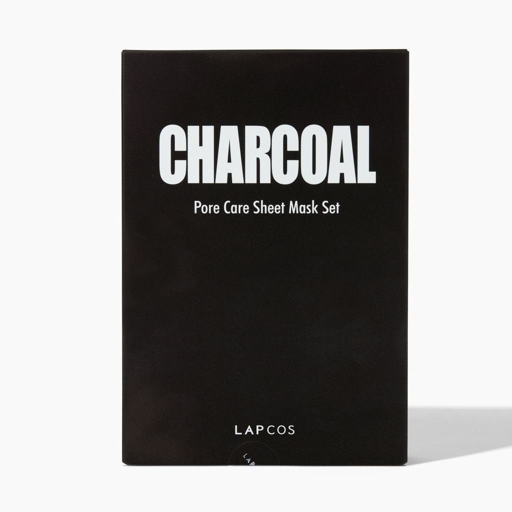 Pore care oily skin charcoal mask made in Korean black box 