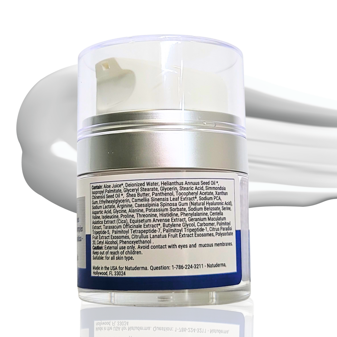 Natuderma Exosomes-RM Face Moisturizer - Anti Aging Cream with Exosomes & Peptides