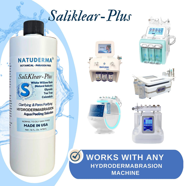 Hydrodermabrasion Serum for HydroFacial Machine SALIKLEAR - Natuderma Hydrodermabrasion Solution
