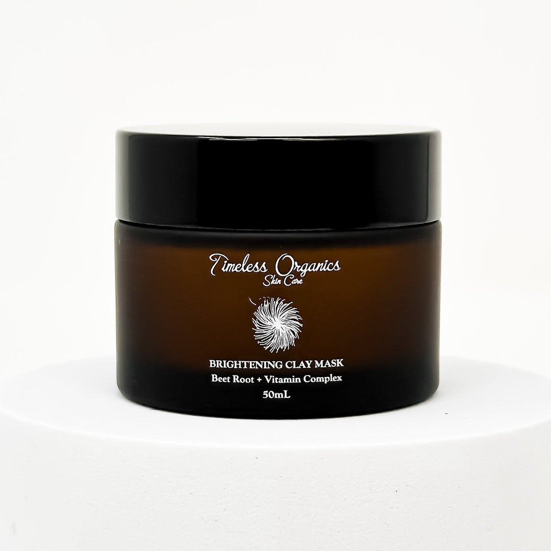 Brightening clay mask