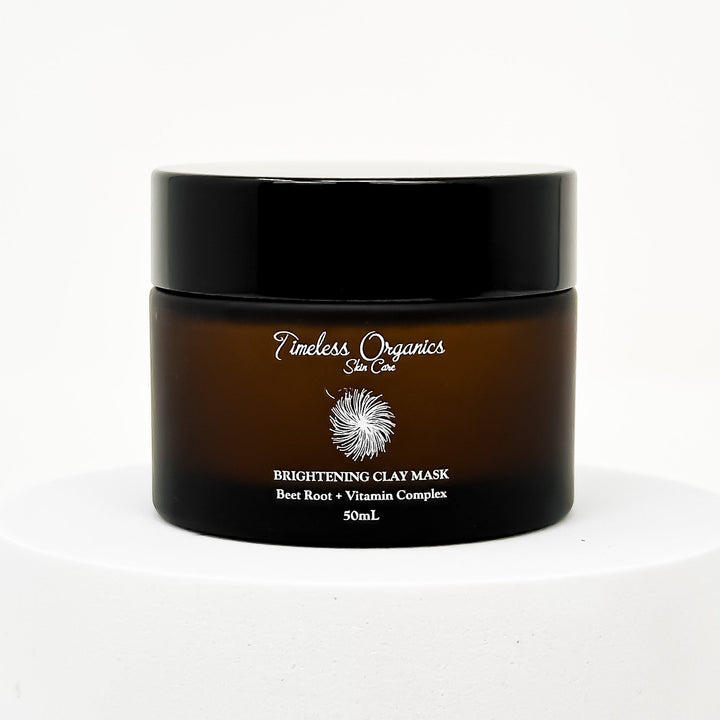 Brightening clay mask