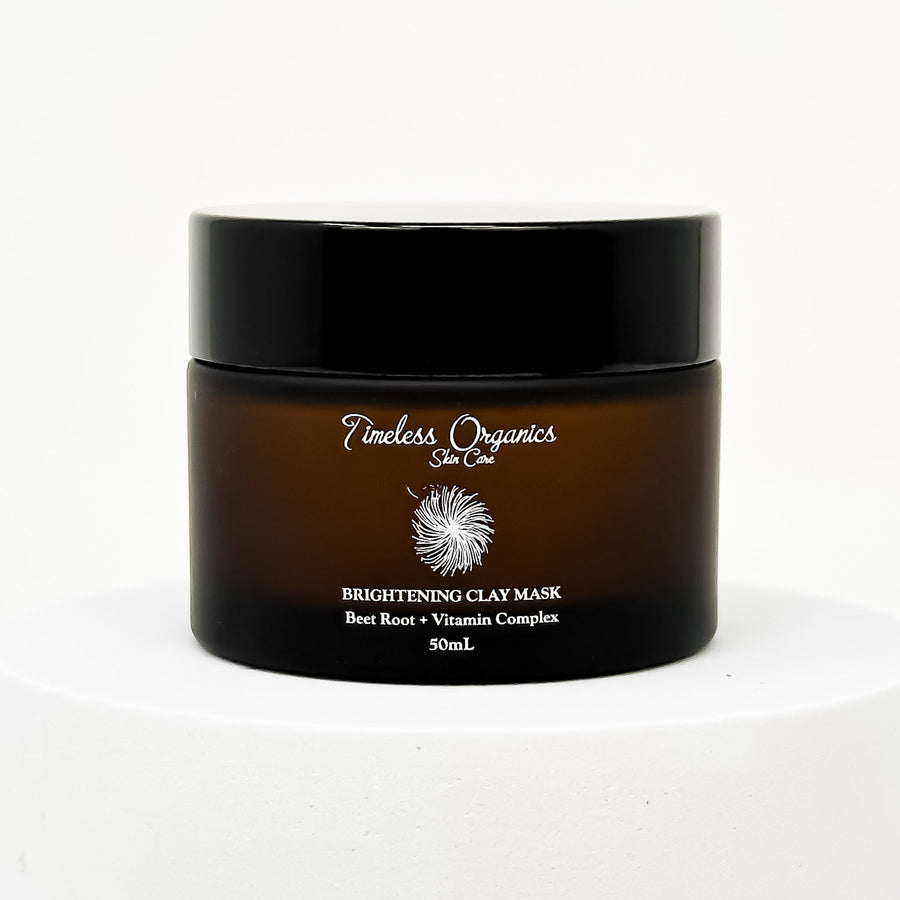 Brightening clay mask