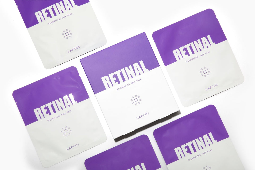 Multiple packages of Retinal on a white background