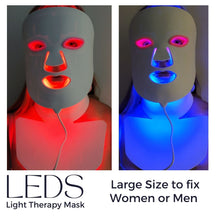Led Mask, Starluz, Large, silicone led mask with 7 colors