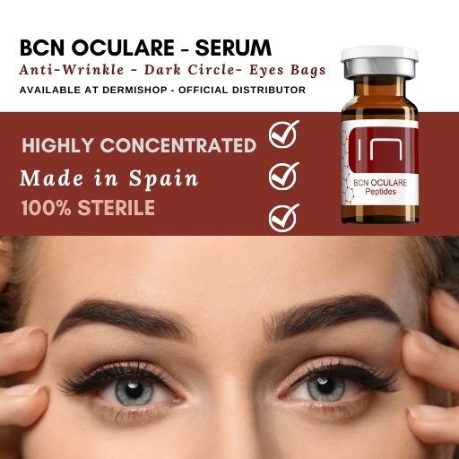 Dark Circle  and eyes bags correcting serum, antiwrinkle, Oculare Microneedling serum by Institute BCN