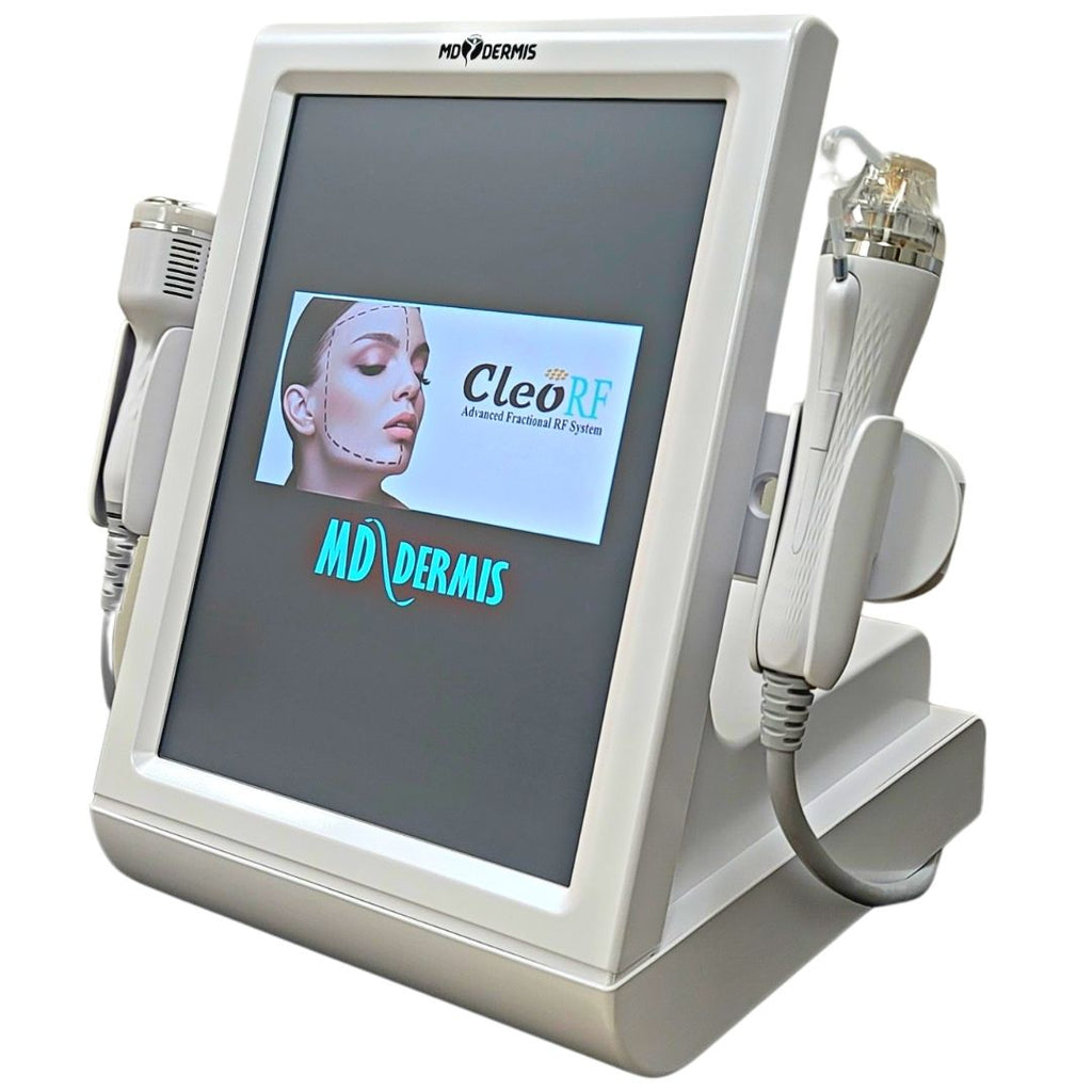 RF Microneedling, professional radio frequency microneedling machine, Cleo, compare with Morpheus.
