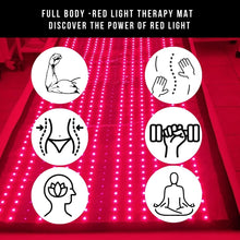 Estera de cuerpo completo con terapia de luz roja - Terapia de luz roja de cuerpo completo