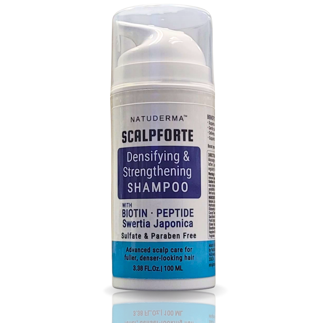 ScalpForte Biotin Peptide Strengthening Shampoo for Thinning Hair | Cleanse & Boost Scalp Care and Hair Density