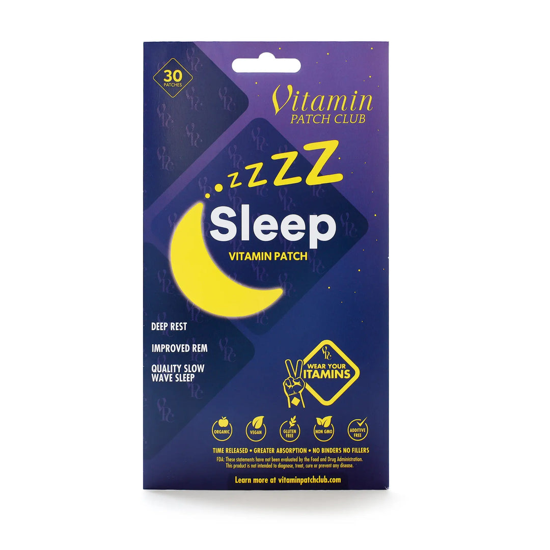 Sleep Patch - Melatonin Magnesium Herbs Patches - Vitamin Patches Club