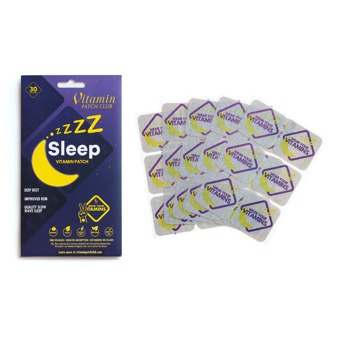 Sleep Patch - Melatonin Magnesium Herbs Patches - Vitamin Patches Club