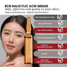 Salicylic Acid Microneedling Serum, a purifying and clarifying solution to combat acne, blackhead, excess of oil, 10 ampoules of 2 ml, sterile, made by Institute BCN