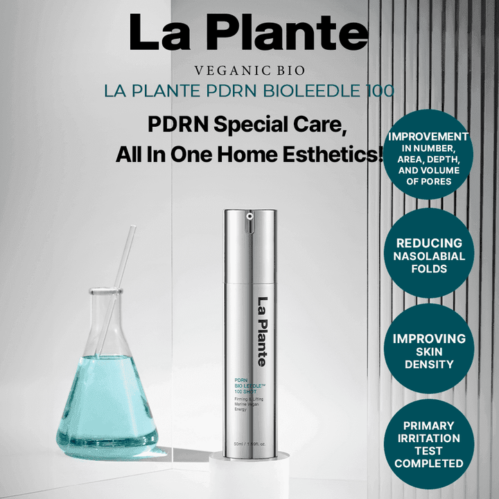 [Paquete] Suero La Plante PDRN Bioleedle, 50 ml / 1,69 fl. oz. x 2 cajas 