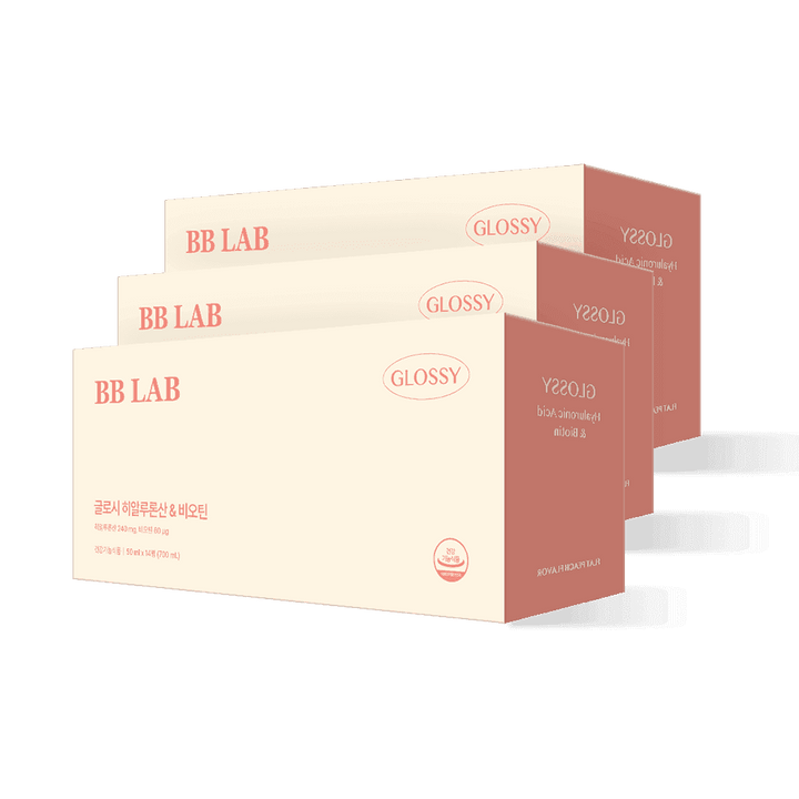 [Bundle] Glossy Hyaluronic acid & Biotin, 14 bottles x 3box