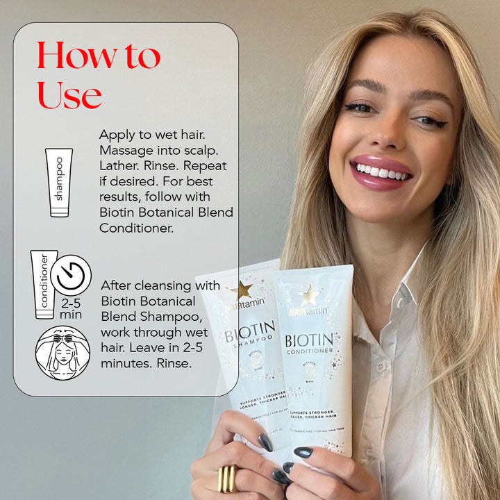 Biotin & Botanicals Shampoo & Conditioner