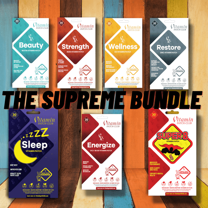 The Supreme Bundle - Energize Wellness Beauty Sleep Restore Patches