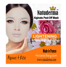 Jelly Mask, Natuderma Peel off Face Mask, Luminous-Glowing, Made in France, Box of 4.