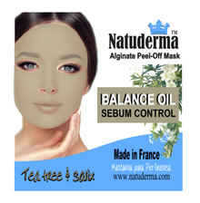 Jelly Mask, mascarilla facial Natuderma Balance Oil, mascarillas exfoliantes francesas de lujo, caja de 4. 