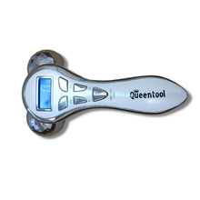 Dispositivo de estiramiento facial 5D masajeador con rodillo de microcorriente de Queentool.