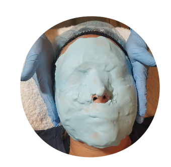 Jelly Mask - Natuderma Peel Off Face Mask, Wrinkle Defy, French Facial Masks, Blue, Box of 4.