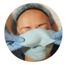 Jelly Mask - Natuderma Peel Off Face Mask, Wrinkle Defy, French Facial Masks, Blue, Box of 4.