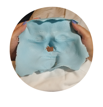 Jelly Mask - Natuderma Peel Off Face Mask, Wrinkle Defy, French Facial Masks, Blue, Box of 4.