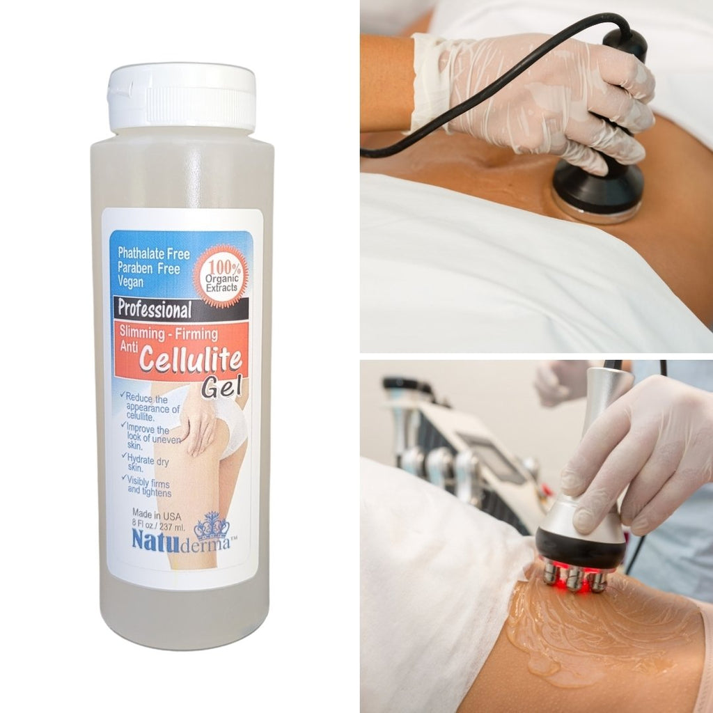 Anti Cellulite Gel for Cavitation, Massage, Skin Firming and Toning Body  Sculpting.