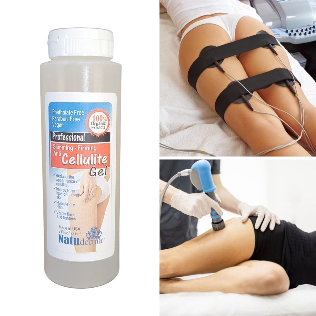 Anti Cellulite Gel for Cavitation, Massage, Skin Firming and Toning Body  Sculpting.