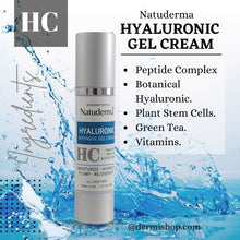 Hidratante facial con ácido hialurónico - Natuderma Advanced Hydrating Gel Cream