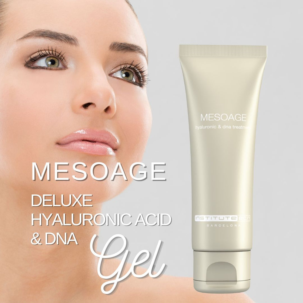 MESOAGE HYALURONIC TREATMENT. HYALURONIC ACID CONCENTRATED SERUM ANTIAGING TREATMENT. INSTITUTE BCN