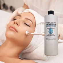 Hydrodermabrasion serum and oxygen infusion solution Peptidermis, made in USA by Natuderma