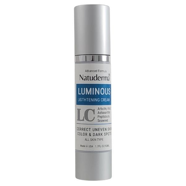 Cream Lotion, Luminous LC, daily moisturizer for uneven skin color.