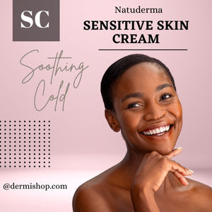Crema Sensible, Hidratante para la Piel (SC), 100% Vegana, de Natuderma.