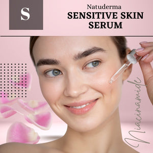 Sérum de Niacinamida con Ácido Hialurónico - Sérum Glow - Natuderma Sensitive