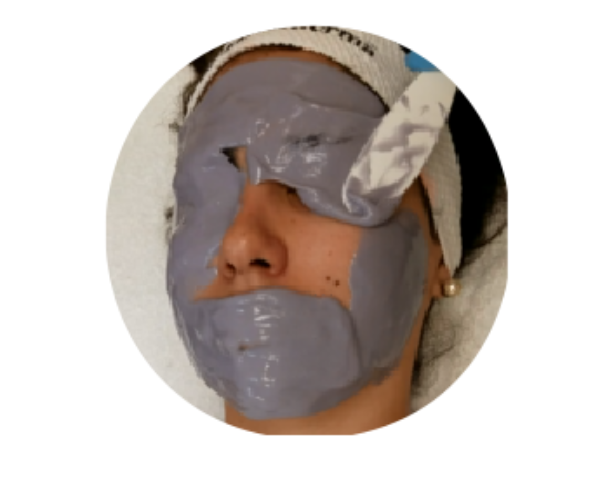 Jelly Masks - Natuderma Peel Off Face Mask, Restaurativa Sensible, Violeta, Francesa, Caja de 4