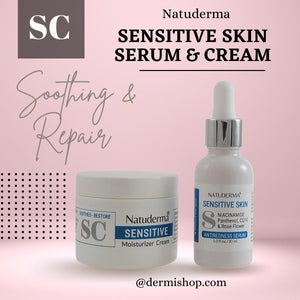 Sérum de Niacinamida con Ácido Hialurónico - Sérum Glow - Natuderma Sensitive