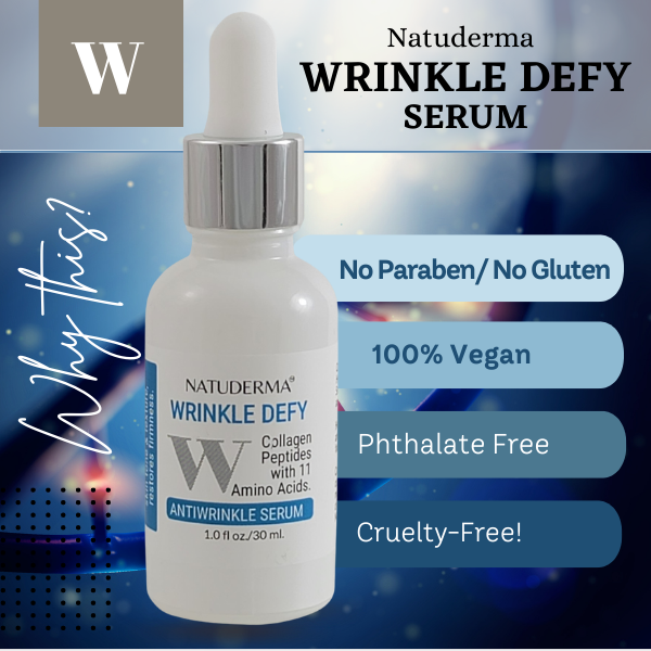 Paraben Free, 100% Vegan, Collagen peptide face serum by Natuderma