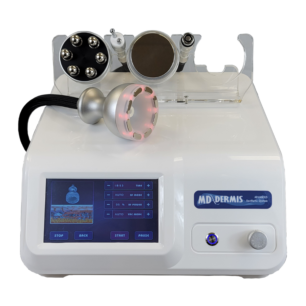 Ultrasonic Cavitation Machine with Radio Frequency and Vacuum, Body  Sculpting Machine and Facial Rejuvenation Cavigold.