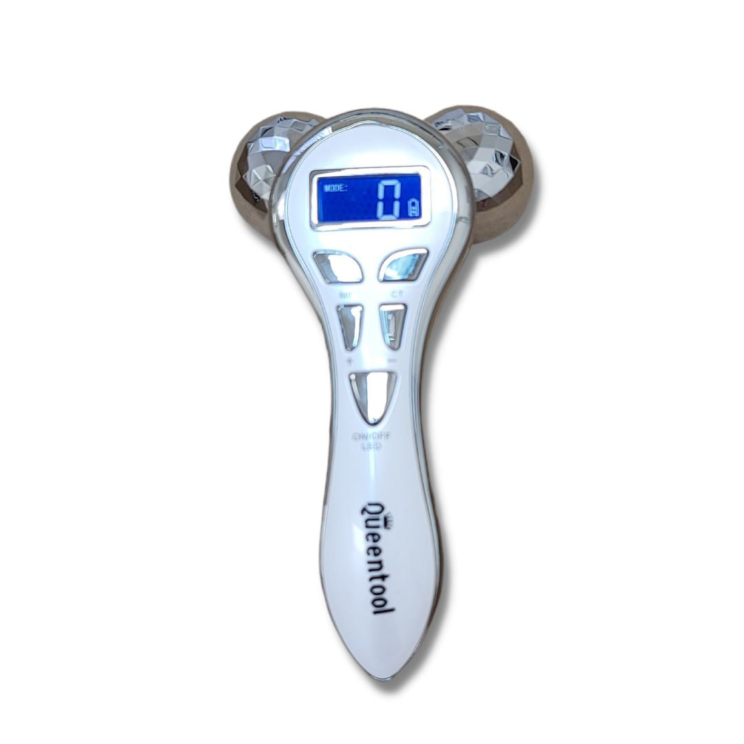 4D Microcurrent Face Massager Roller,Electric Rechargeable Face Lift Roller Arms Legs Massager for Anti Aging Wrinkles Facial Massager for Women(White 4D Microcurrent Face Massager Roller,Electric Rechargeable Face Lift Roller Arms Legs Massager for Anti Aging Wrinkles Facial Massager for Women(White
